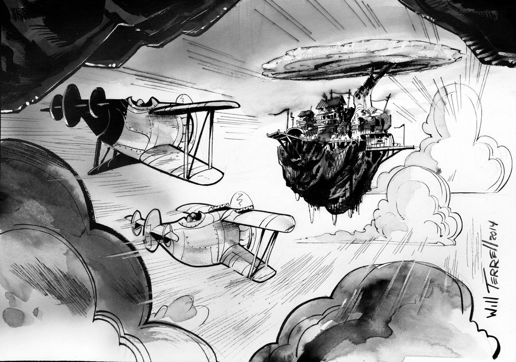 Inktober 4 by willterrell