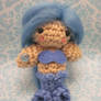 Blue Mermaid Amigurumi