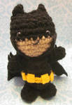 Wee Little Batman Amigurumi Crochet Doll by Spudsstitches