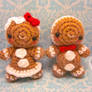 Lil Kawaii Christmas Gingerbread Set Amigurumi