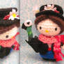 Mary Poppins Hello Kitty Amigurumi Crochet Doll1