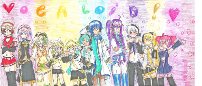 Vocaloid: Group Picture