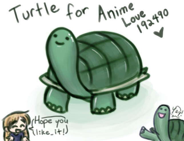 Turtle for Animelove192490 by kchuu on DeviantArt