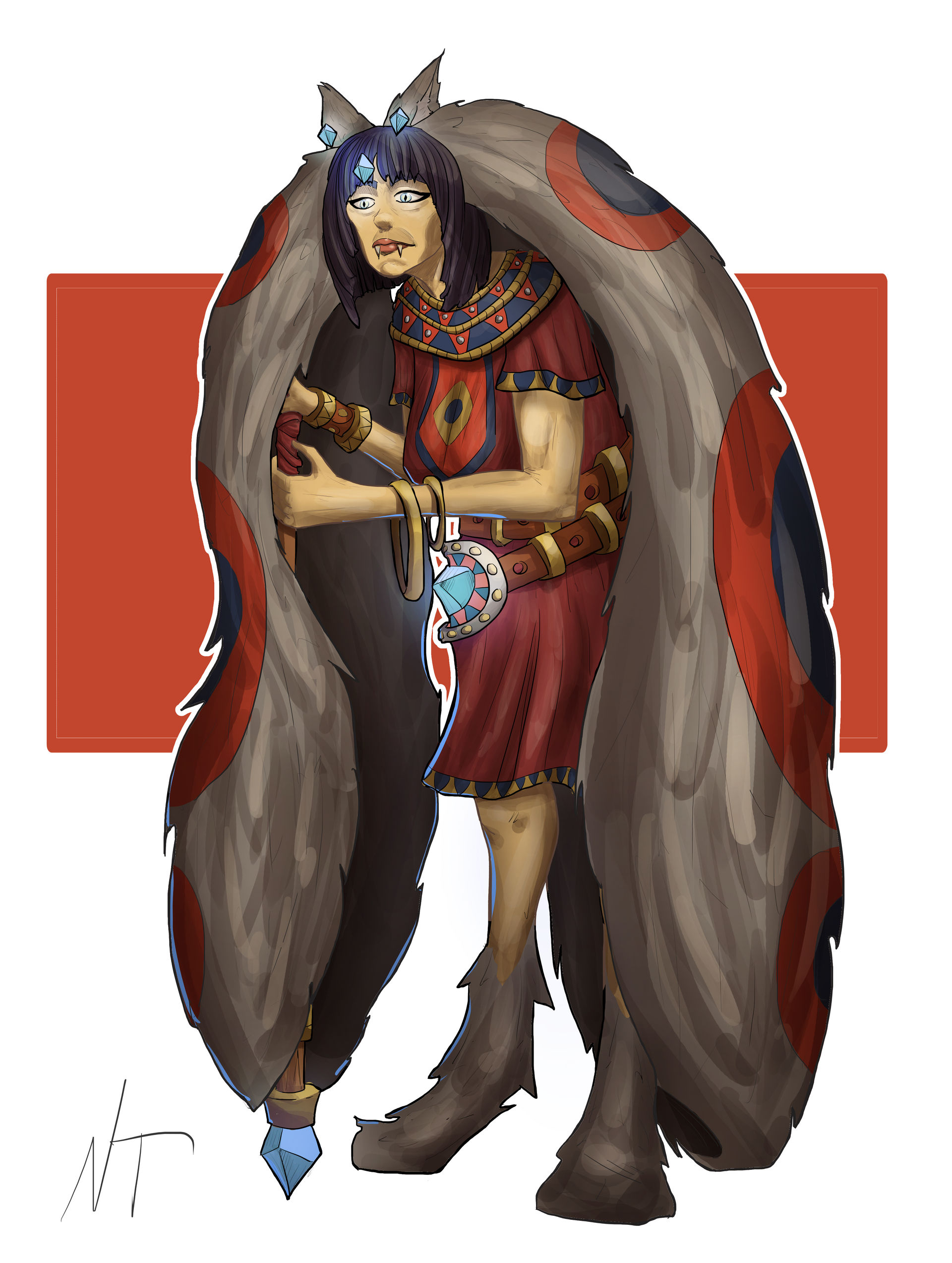 Furry Races Visualised Furry race concept 6 by Teplyshovsdl on DeviantArt
