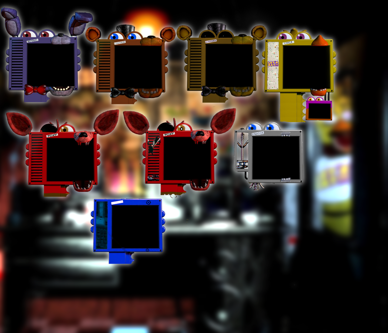 Fnaf 1 hand unit. by endo011111 on DeviantArt
