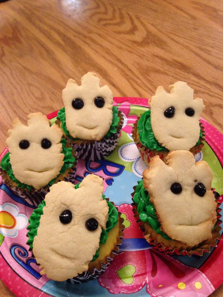 Groot Cupcakes