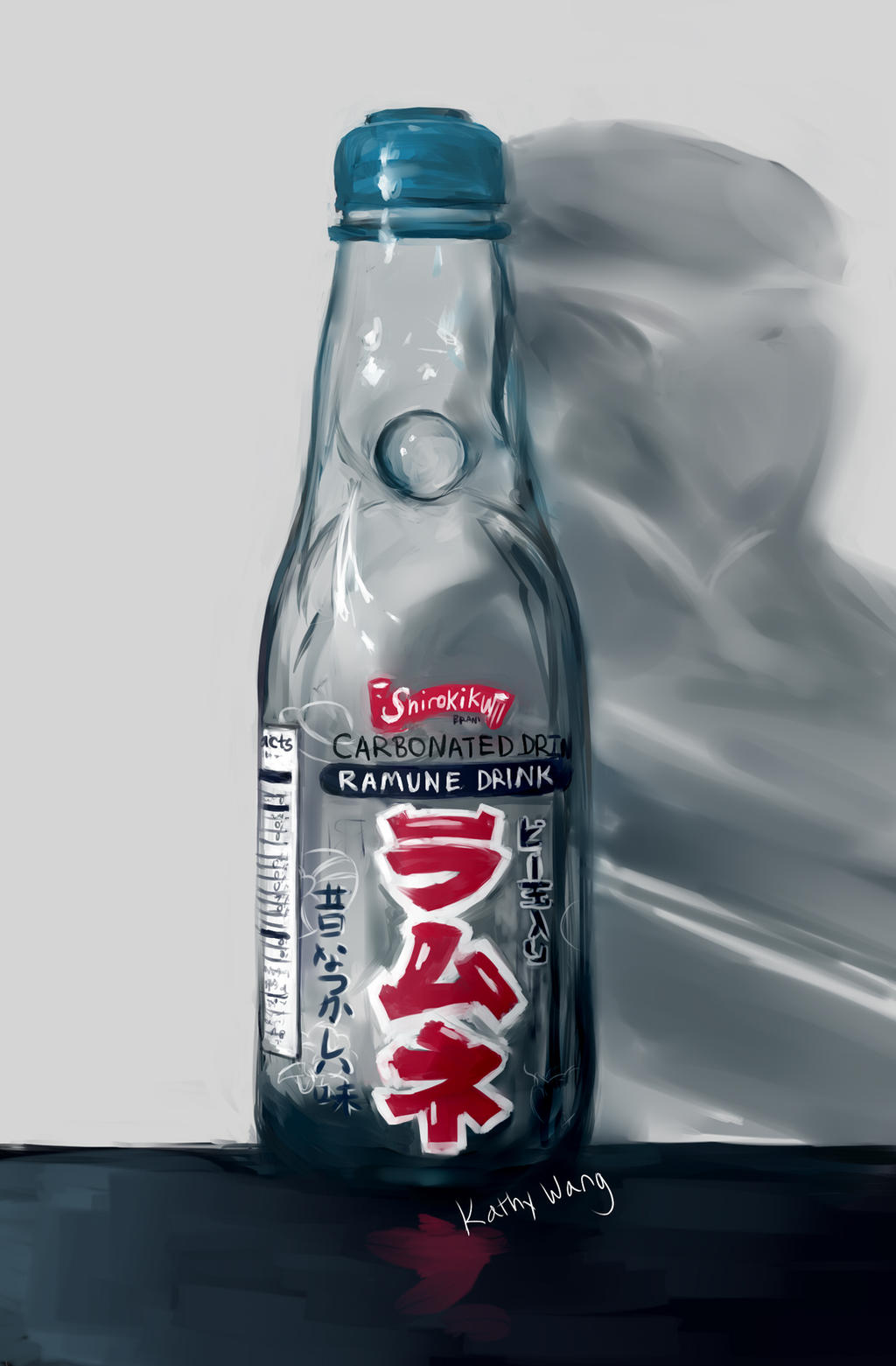 Speedpaint Challenge #1 - Ramune Bottle