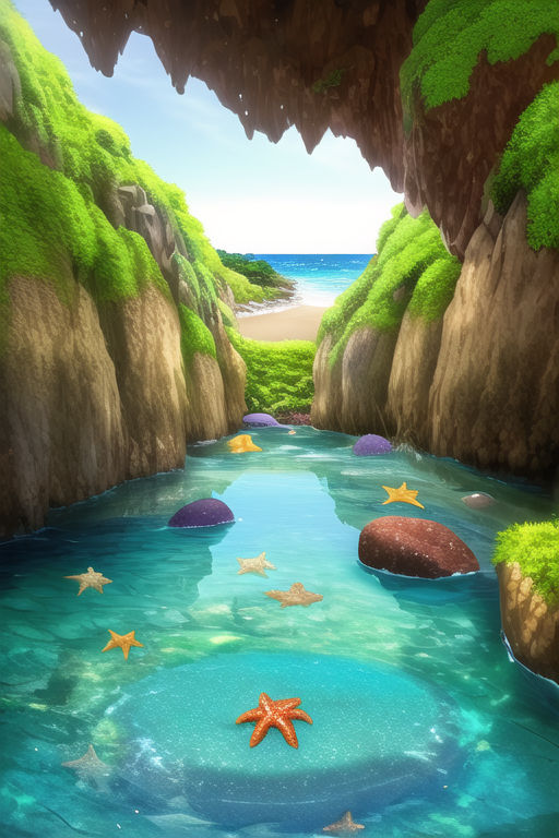 Tide pool by doberfinch on DeviantArt