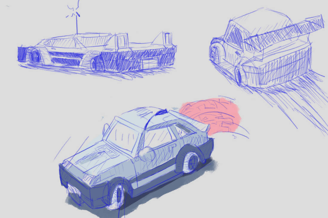 Car Study 1 by WillkeArt on DeviantArt