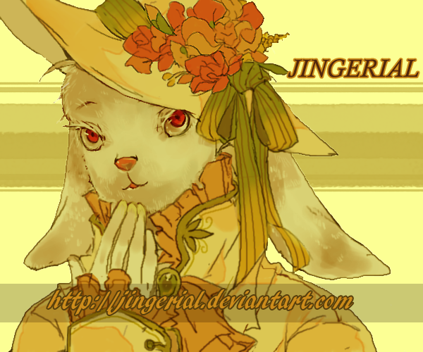 Elizabeth Rabbit Pink Elizabeth : rabbit by jingerial on DeviantArt