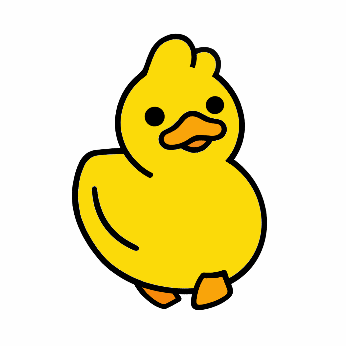 Duck Walk Animated Gif