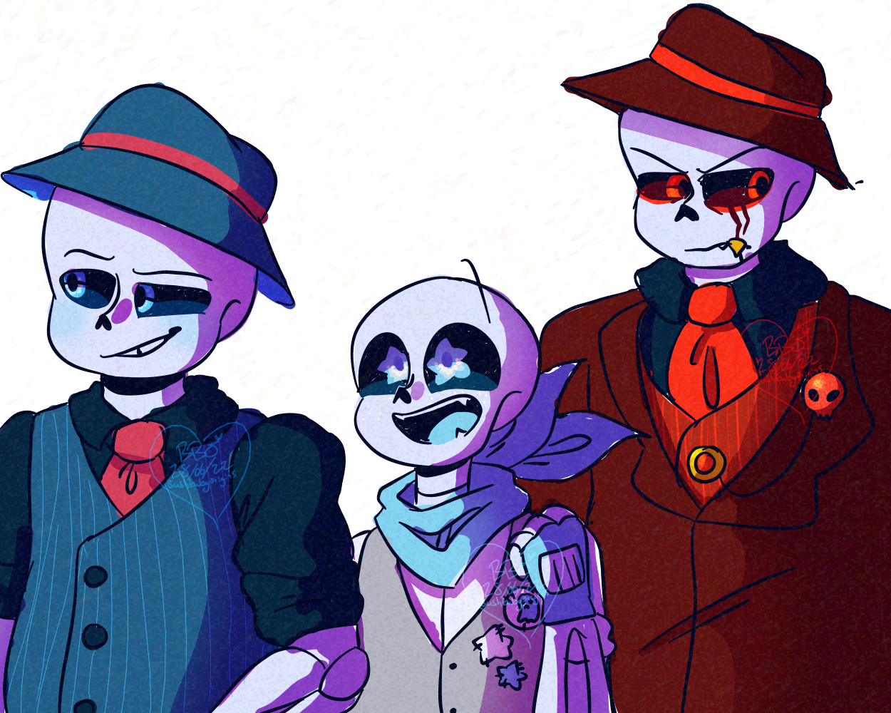 Nightmare sans (mafia edition)