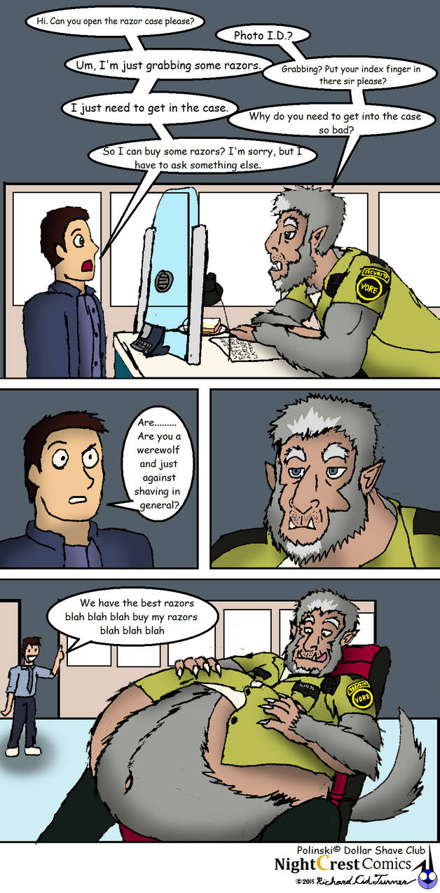 No razors for you by NightCrestComics on DeviantArt