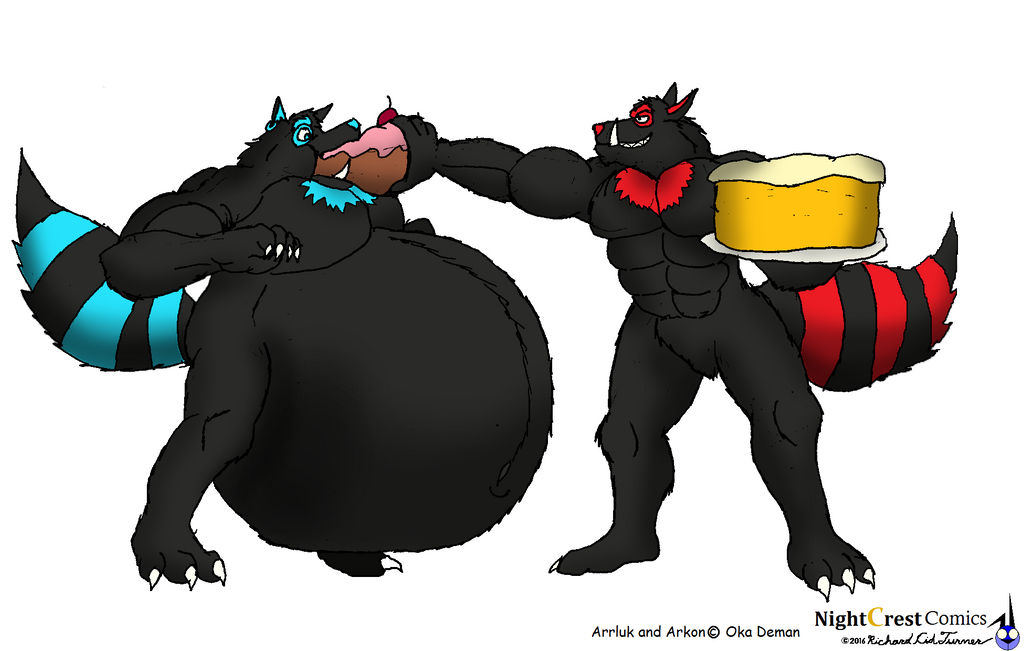 Thanksgiving stuffing comes early for Ornuki by NightCrestComics on Deviant...