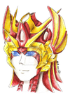 Icarus's face by Bladejet