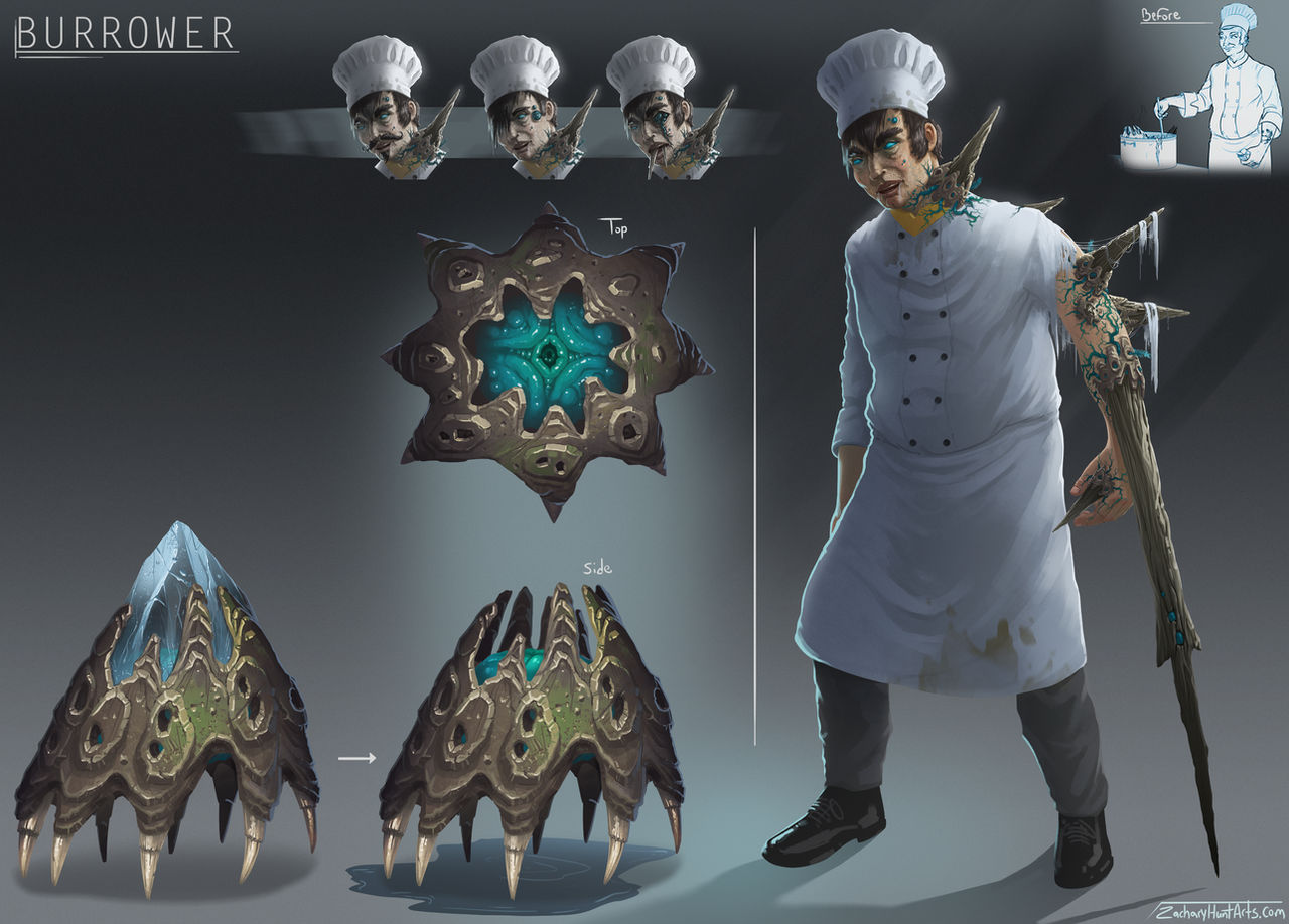 Blue Burrower The Burrower by ZacharyHunt90 on DeviantArt