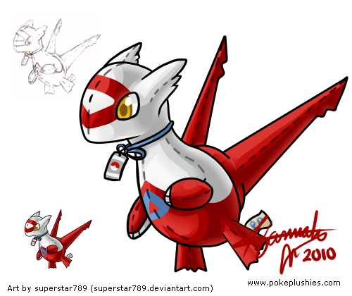 Art Sheet - Latias Plushie