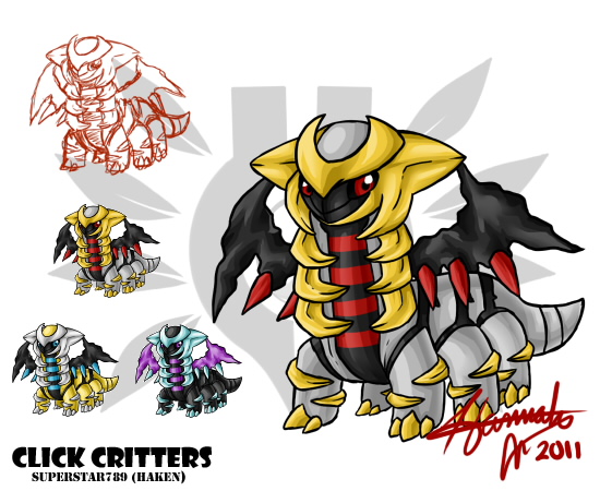 Art Sheet - Giratina