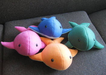 Colorful Whales