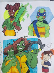 TMNT 2k18 doodles ~ 