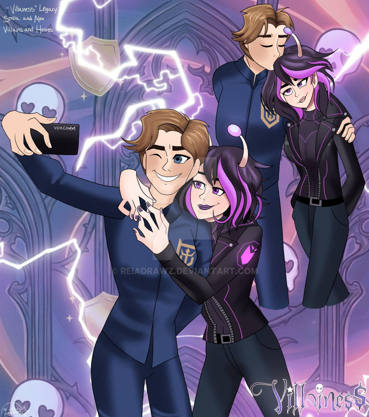 Deviantart Rude Prince Villainess: Stella and Prince Alex by ReiaDrawz on DeviantArt