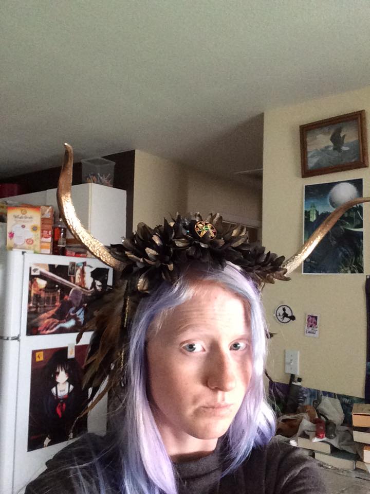 Horned Queen headdress.