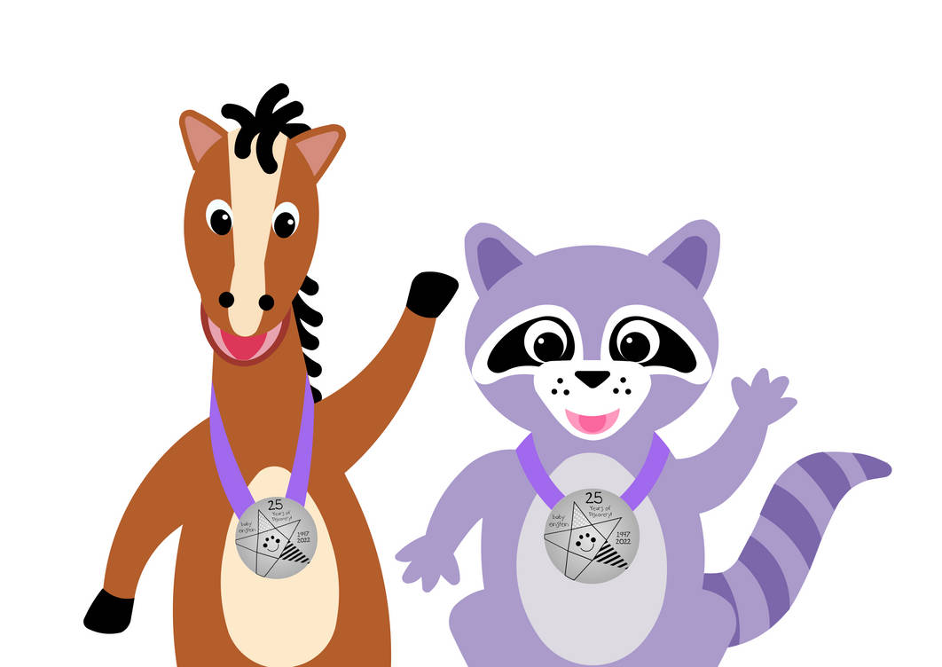 Neighton Neighton and Randi wearing the Silver Medal by Mozart8889 on DeviantArt