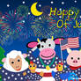 Happy 4th of July from Baby MacDonald and Friends!