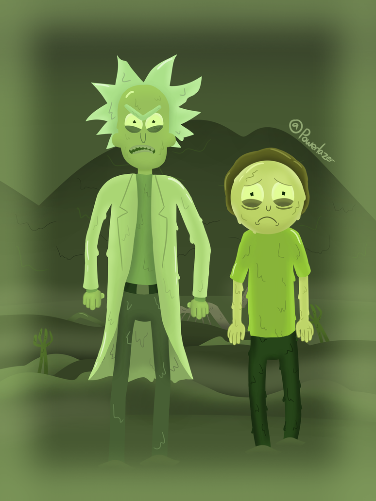 Gallery of Toxic Rick And Healthy Morty.