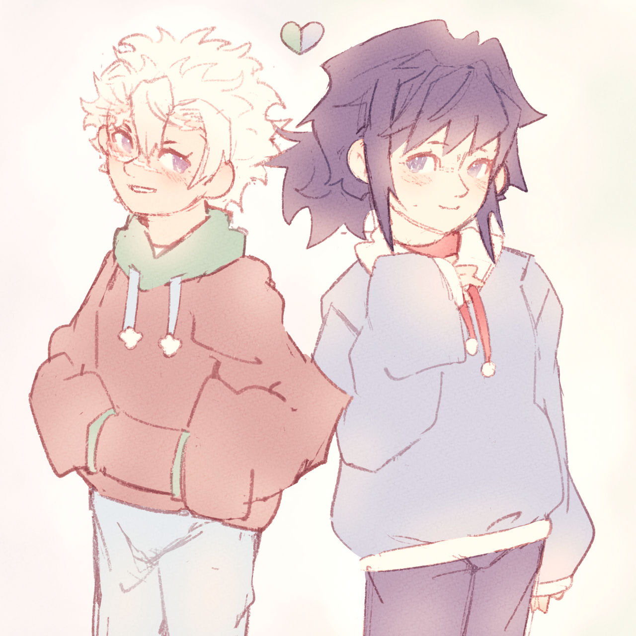 You And Me Alone Together SaneGiyuu Fanart By DesktopWallpaper101 On you-and-me-alone-together-sanegiyuu-fanart-by-desktopwallpaper101-on