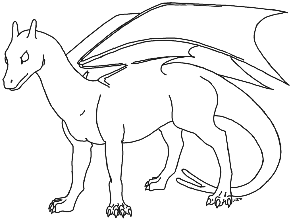 Pern Dragon Template Lines by Shouriko on DeviantArt