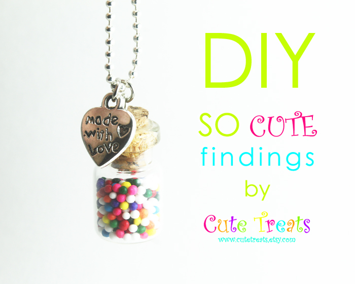 DIY Rainbow Bubblegum Necklace