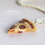 Pepperoni Pizza Necklace