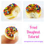 Fried doughnut tutorial