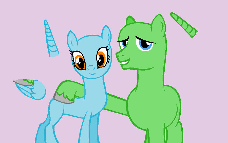 Pony Couple Base by Rain-Approves on DeviantArt