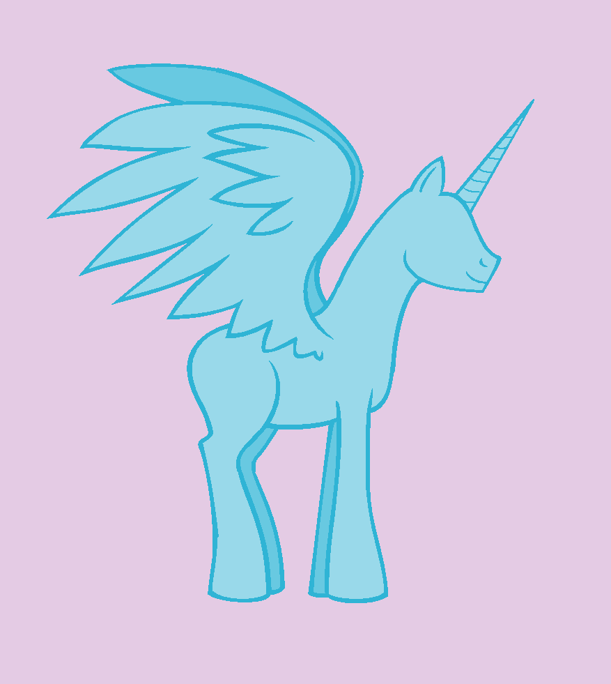 Male Alicorn Base