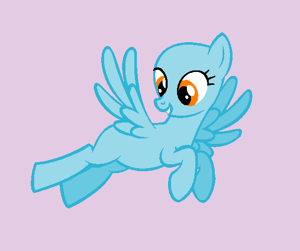 Flying Pony Base 3 by Rain-Approves on DeviantArt