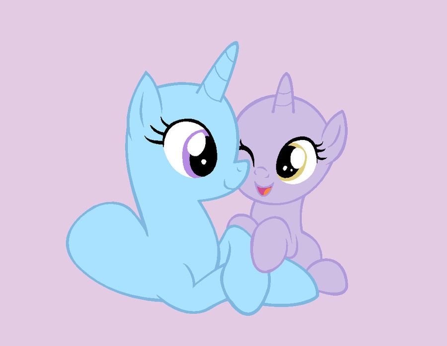 Sister and Younger Sister Base by Rain-Approves