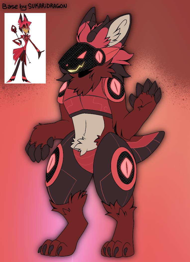 Hazbin Adopt - Protogen #2 (OPEN)