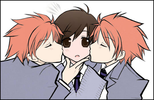 Ouran: Twins + Haruhi