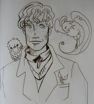 Lineart - Newt