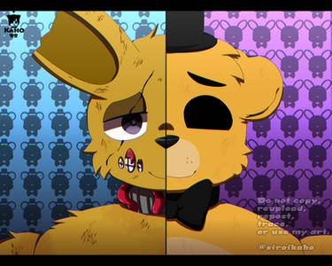 Fnaf 1 Yellow bear ( Golden Freddy ) dc2 render by dogeeatyt on DeviantArt