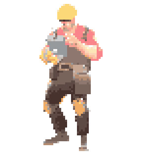8-Bit Engineer by SamuraiCupcake9 on DeviantArt