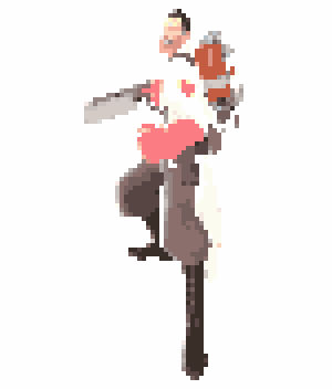8-Bit Medic TF2 by SamuraiCupcake9 on DeviantArt