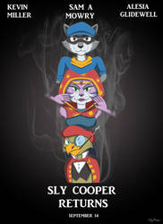 Sly Cooper Returns Parody Movie Poster