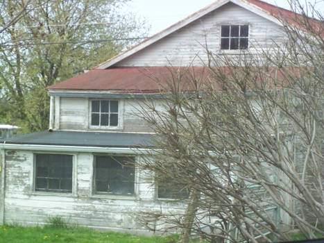 Barn on a hidden street