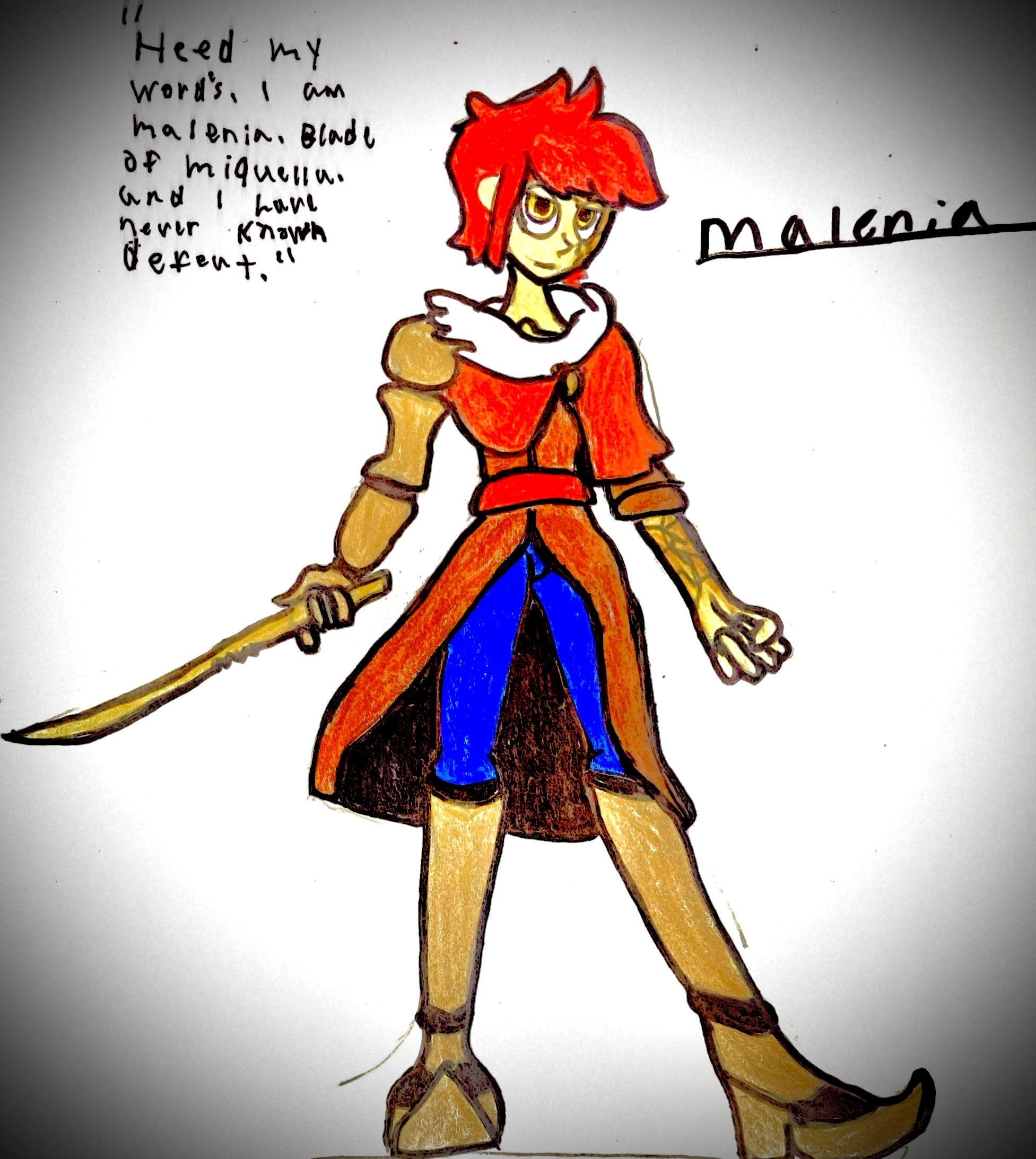 Malenia Fan Art : r/Eldenring