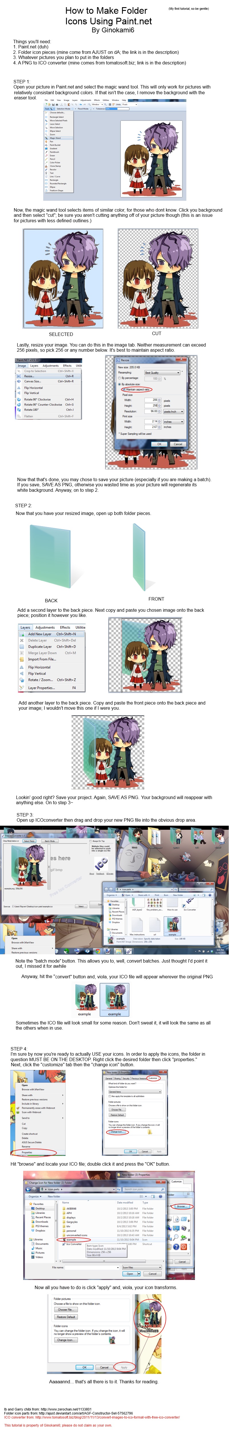 Paint Folder Icon Deviantart Folder Icon Tutorial (Paint.net) by Ginokami6 on DeviantArt