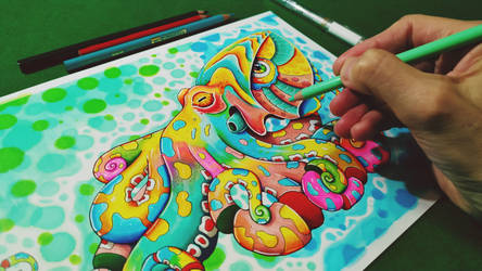 Psychedelic Octopus