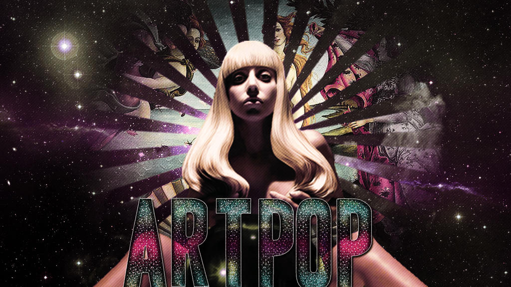 Играй леди гагу. Леди Гага артпоп. Леди Гага Постер. Lady Gaga ARTPOP Wallpaper. Леди Гага космос.